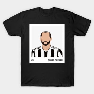 Giorgio Chiellini Minimalistic Camera Film T-Shirt